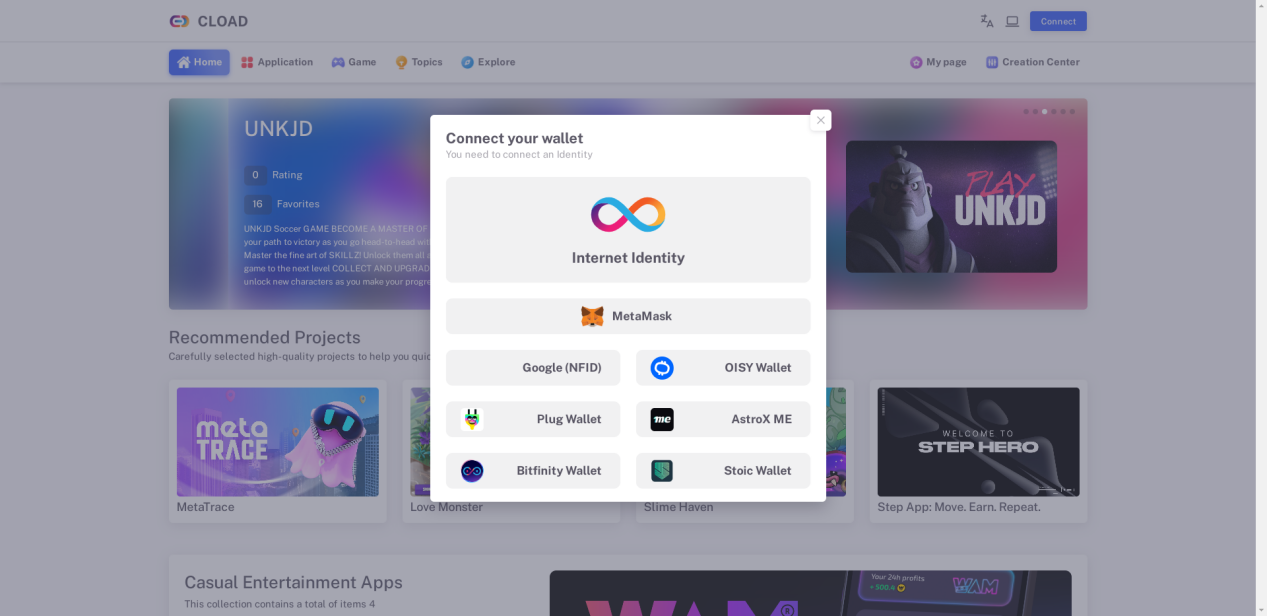Login Options